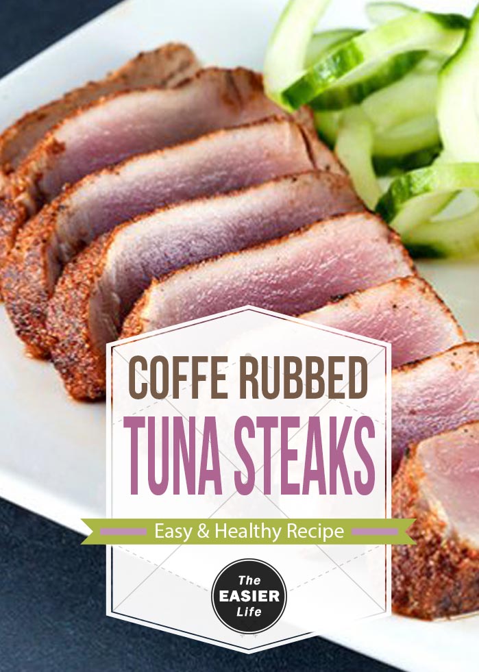 Coffee Rubbed Tuna Steak